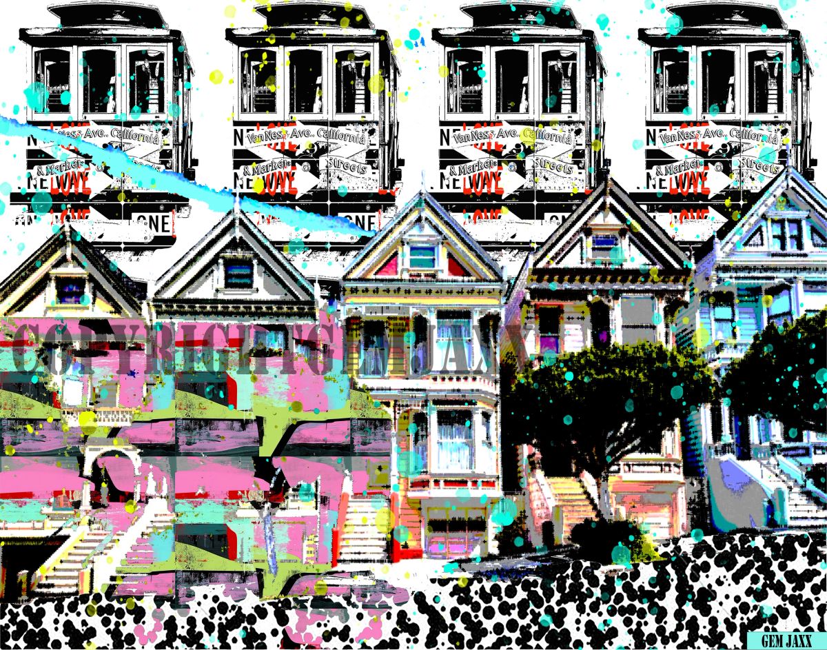 77. San Francisco Painted Ladies